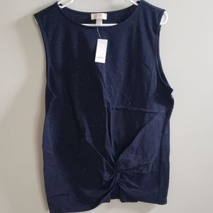 NWT Loft knot top